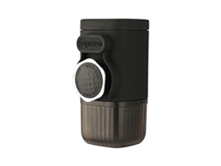 Cafetera portátil de accionamiento manual con 15 bares de presión para cápsulas y café en polvo Eifson