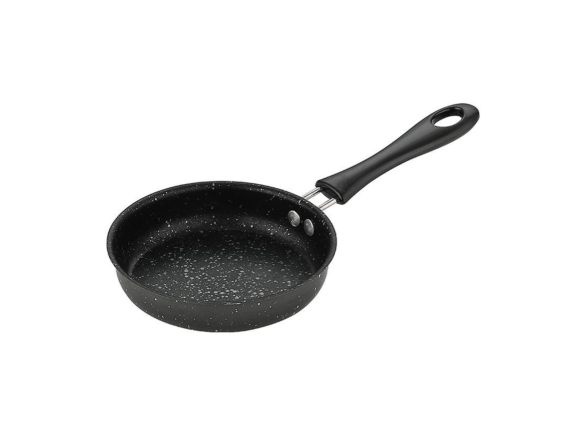 Sartén Antiadherente Mini 12cm Para Huevos Omelettes Pancakes Desayuno Base Resistente Compatible Con Hornallas Eléctricas Gas Inducción
