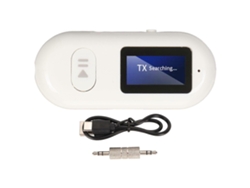 Receptor e transmissor Bluetooth 2 em 1, conversor Som Sem Fio de 2,4 GHz para 2,48 GHz, 5 V CC, para carro.