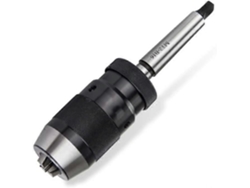 Mandril De Taladro Para Tornos 0-13mm Acero Autoapretable Con Arbor Mt2-b16 Y Mango