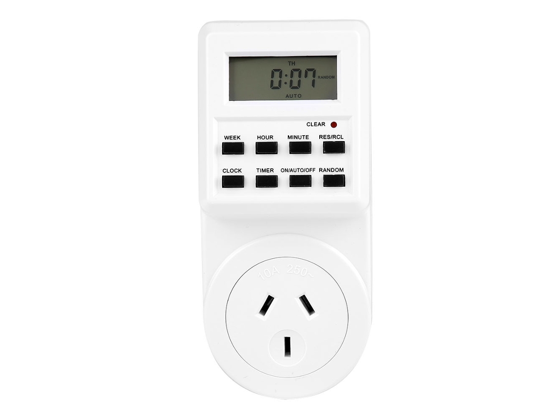 Yncm2026-interruptor Programable Semanal Digital Para Tomacorrientes Eléctrico Con Temporizador