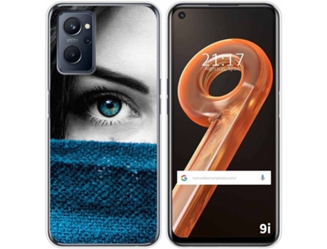 Carcasa Realme 9i TUMUNDOSMARTPHONE Dibujos Ojo Multicolor