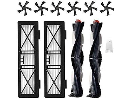 Piezas de repuesto para Robot aspirador Neato Botvac D Series D3 D4 D5 D6 D7 D75 D80 D85, Kit de accesorios, cepillos