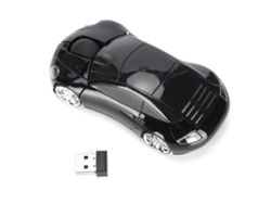 Ratón Inalámbrico 2.4g Para Coche, Portátil, Receptor Óptico Usb, 1600 Ppp, Abs Para Portátil, Ordenador, Oficina Y Juegos.