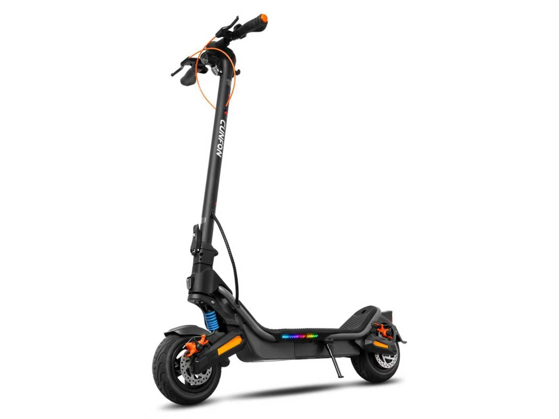 Patinete eléctrico de cercanías Cunfon con batería de 48 V 13 Ah y pantalla de 9,5 pulgadas.