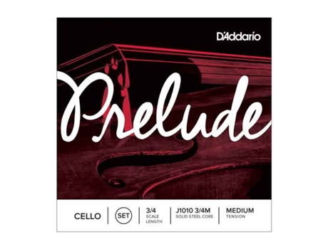 Daddario set cordas violoncelo prelude j1010 3/4m
