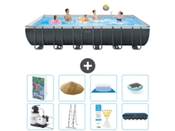 Intex Piscina Ultra Xtr Retangular - 732x366x132 Cm - 9-peças S578