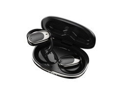 Auriculares Bluetooth ENC con cancelación ruido. Gancho oreja TWS, batería larga duración. Sonido alta calidad.