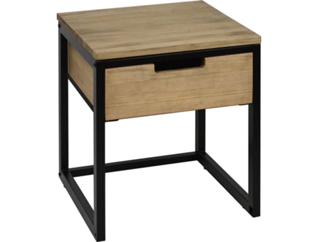 Mesita de noche DS MUEBLES cajón ECO Three Vintage (40x40x45cm)