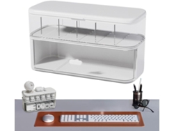 Caja Organizadora De Cables – Almacenamiento Transparente Para Cables De Carga |