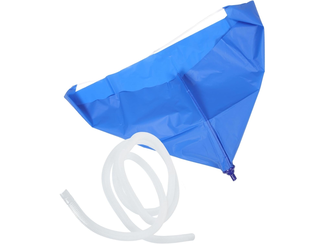1 Unidad De Cubierta De Limpieza Para Aire Acondicionado, Color Blanco, Con Diseño De Apertura.