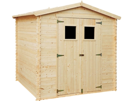 Caseta de Jardín de Madera TIMBELA M369 + M369G con Piso (4,33 M² - 218 x 236 x 226 cm)
