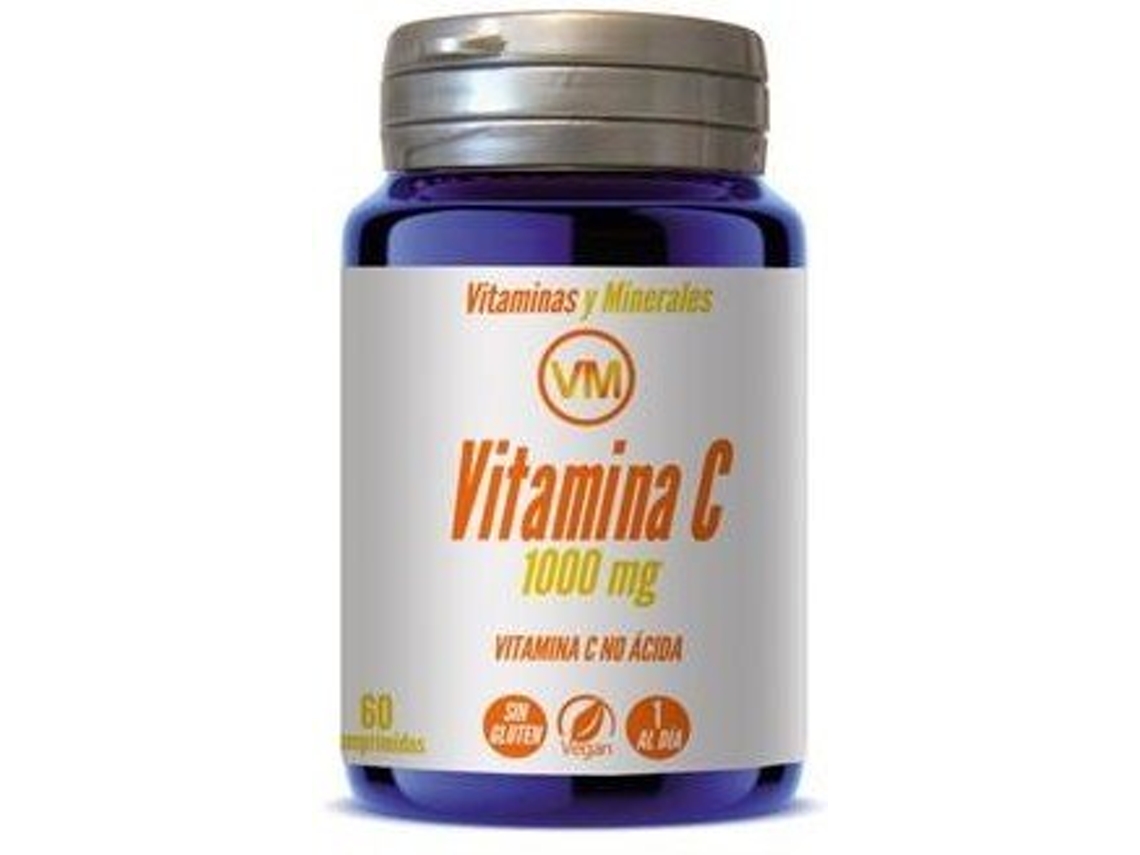 Complemento Alimentar YNSADIET Vitamina C 1000 Mg No Acida 60 Comprimidos