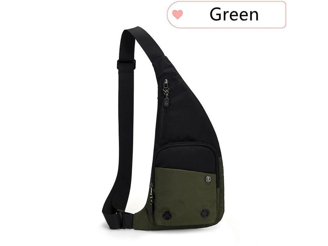 2026-bolsa Bandolera Unisex Para Hombres Y Mujeres Mochila Deportiva Viaje Resistente Al Agua Verde