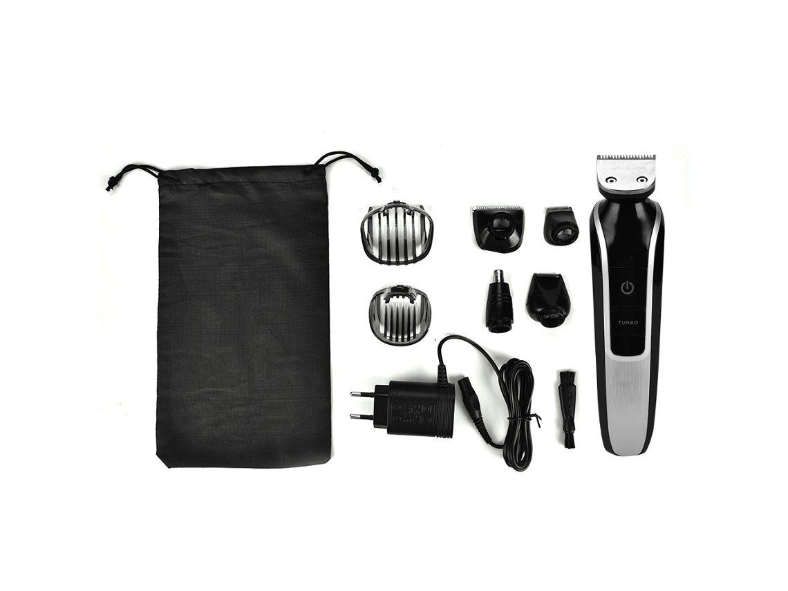 Maquina De Cortar Pelo Multifuncional Hombre, Cortapelos Eléctrico Inalámbrico Recargable, Afeitadora De Barba Y Cabelo