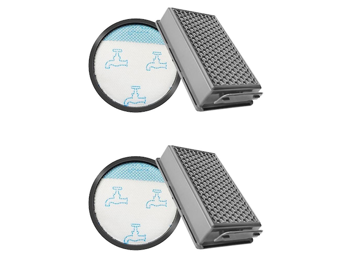 2 Conjuntos De Kits De Substituição De Filtro Para Rowenta Compact Power Xxl Ro4811Ea