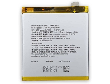 Batería MOVITEK Oppo Reno2 Z (4000 mAh)