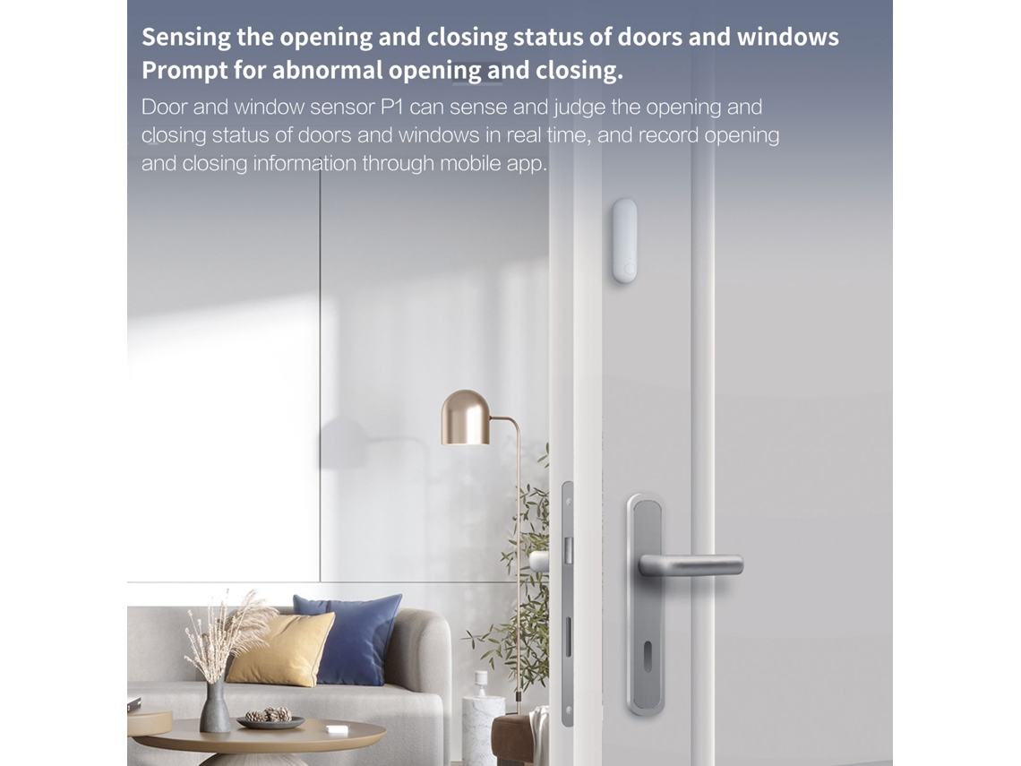 Sensor De Puerta Y Ventana Aqara P1 Zigbee 3.0 Vista Remota Enlace Inteligente Hogar Inteligente
