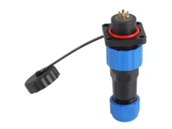 Conector De Alimentación Aérea Cuadrado Impermeable Ip68, Enchufe Industrial, Toma De Corriente De 250 V 5 A, Pin Sp164