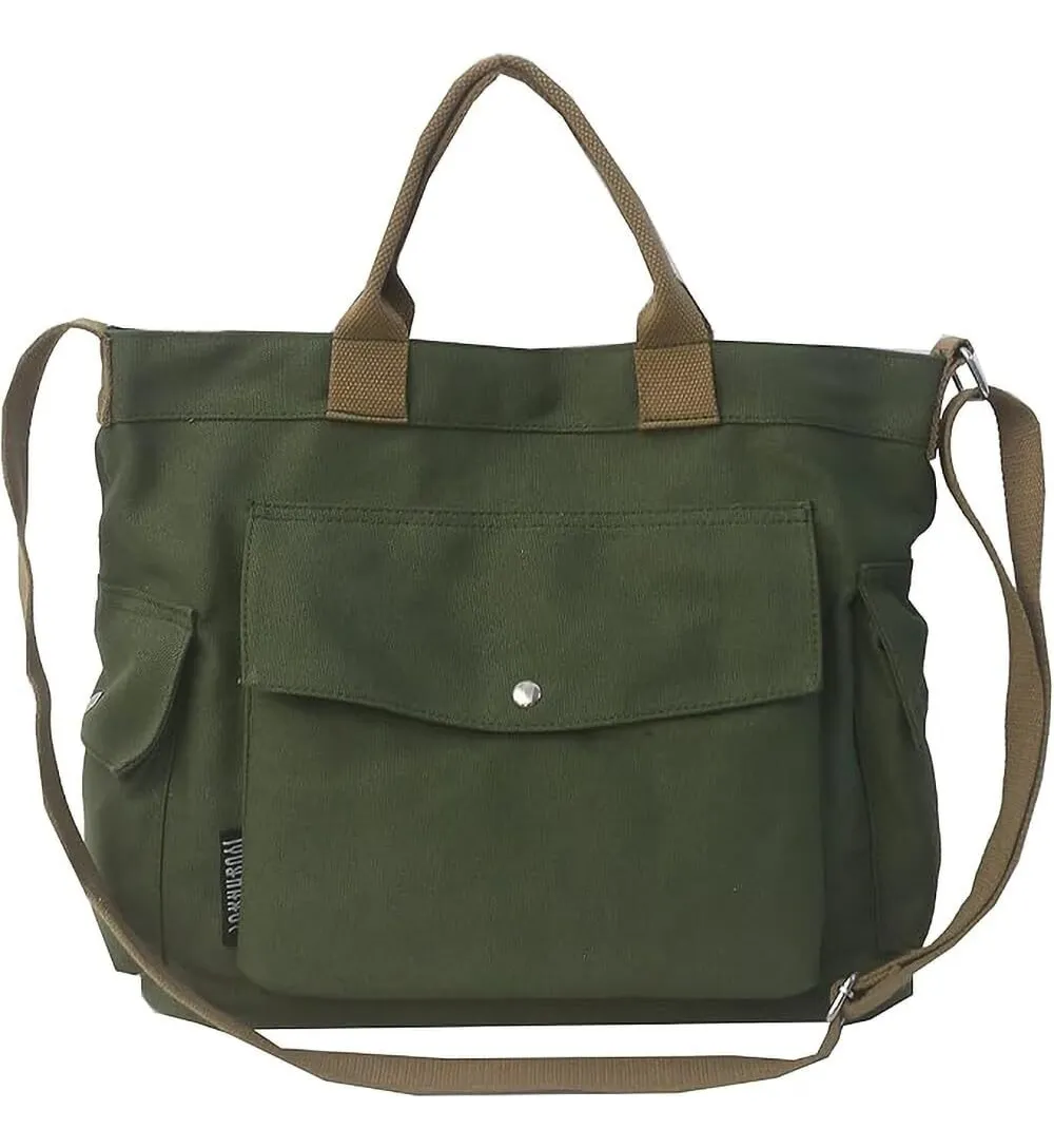 Bolso de mujer, bolso pequeño con múltiples bolsillos y asa