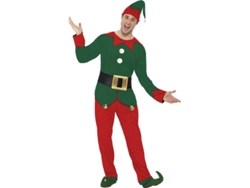 Disfraz de Hombre DISFRAZZES Elfo Navideño (Talla: L)