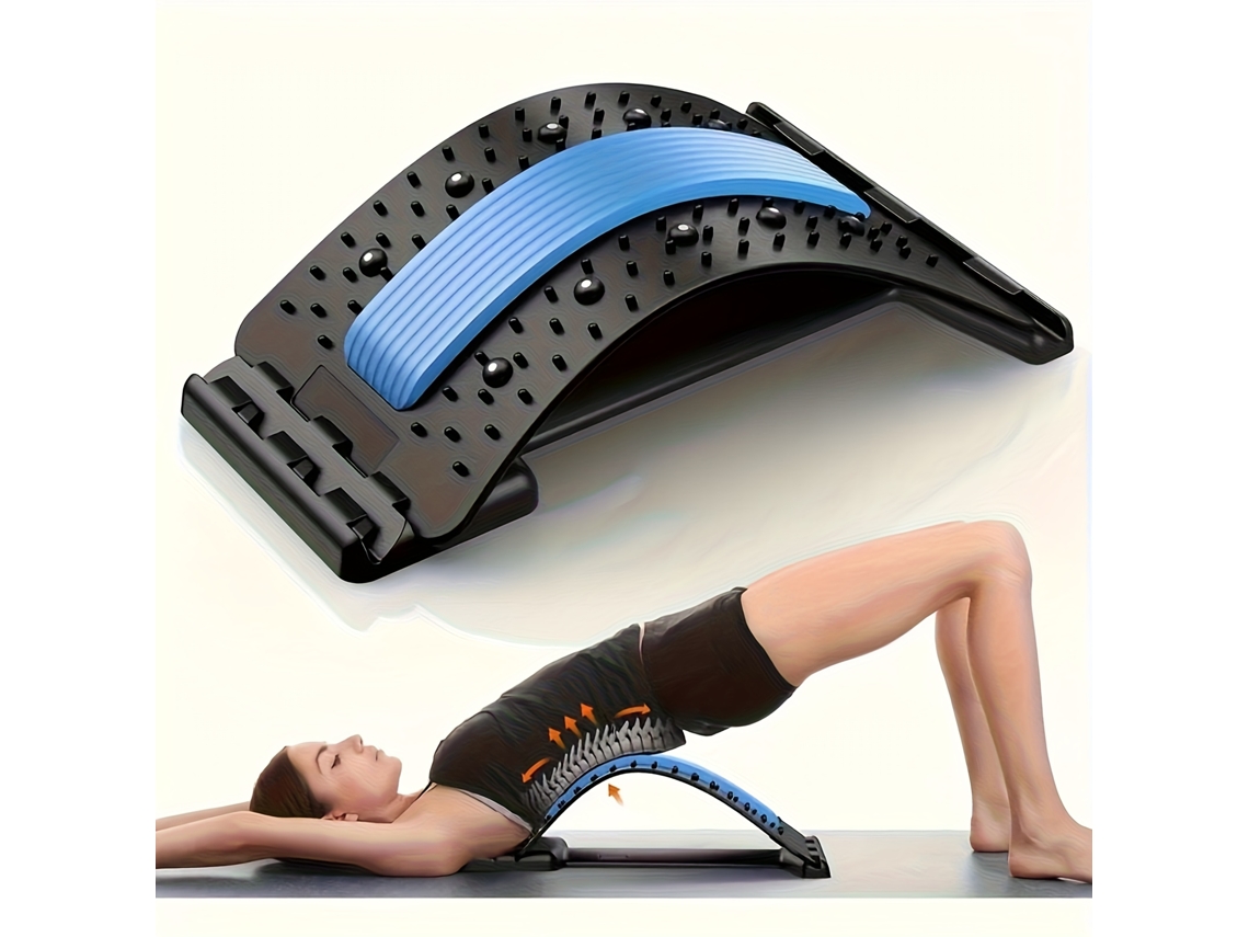 El Soporte Lumbar Tiene Una Estructura Multicapa Que Sujeta Cómodamente La Cintura Y, Además, Sirve Para Estirarla.