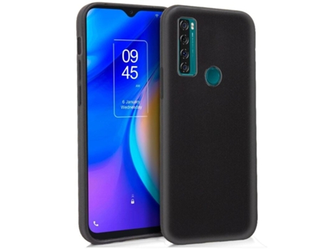 Funda Cool Silicona para Tcl 20 Se Negro