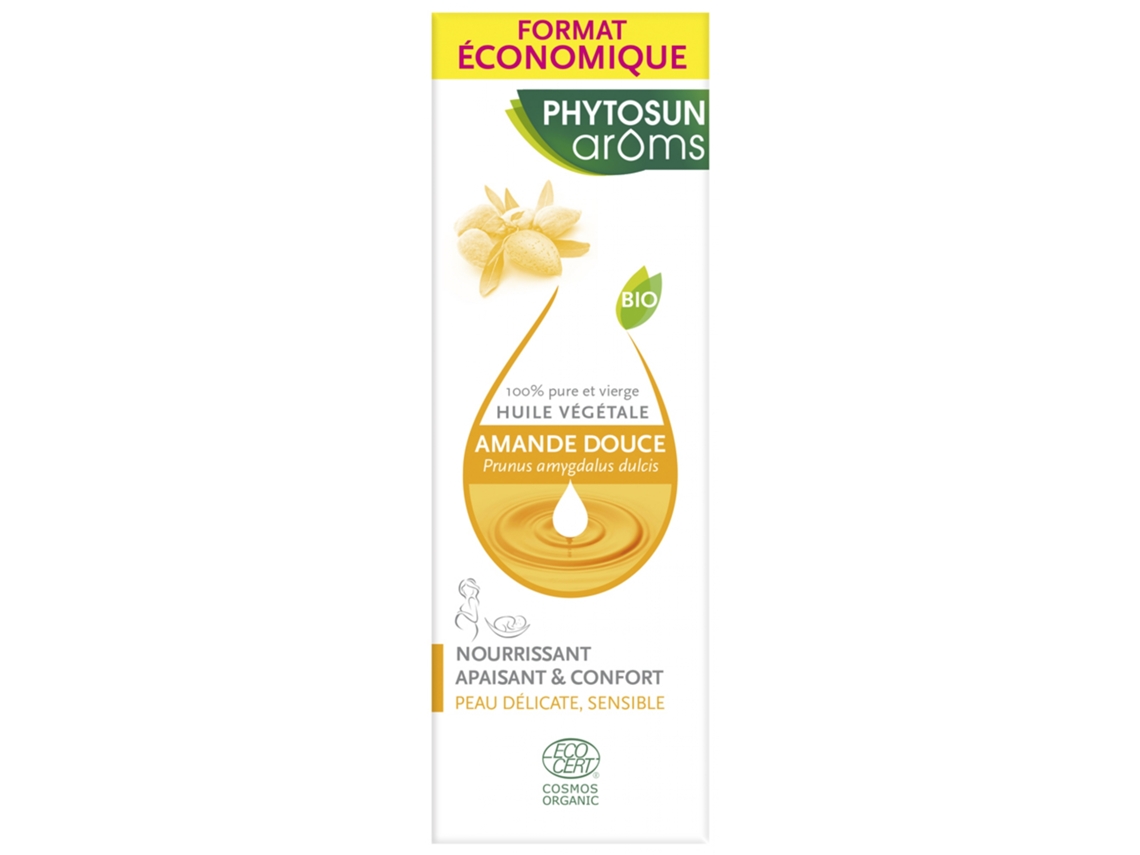 Aceite Vegetal de Almendra Dulce Bio 100 Ml PHYTOSUN ARÔMS