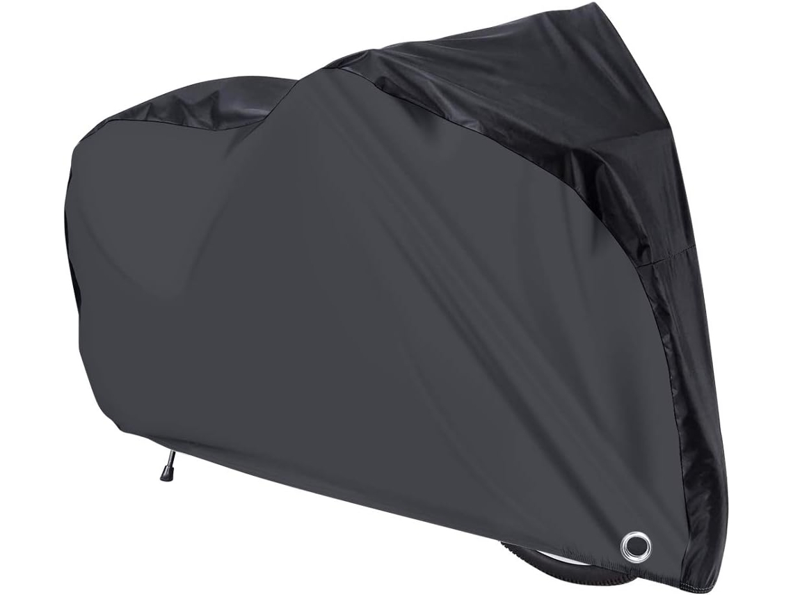 Funda impermeable para bicicleta de 200 x 110 x 70 cm. Funda protectora para bicicleta con orificios para candado, protege contra el polvo, la lluvia, la nieve y los rayos UV.