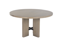 Mesa de comedor redonda de fresno, 135x135x75cm ALEXANDRA HOUSE LIVING