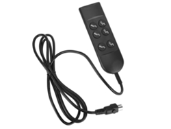 Controlador Elevador De Sofá Con Botón Redondo, Motor Único, Accesorio, Abs 5a 22awg