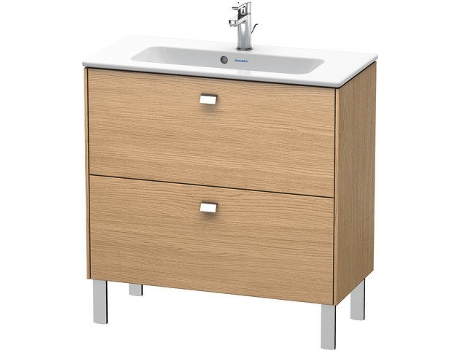 Mueble DURAVIT Brioso de pie Compacto 82,0 x 38,9 cm 2 extraíbles incl. hueco para sifón y delantal para lavabo ME by Starck 234283