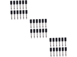 Adaptador Convertidor De Conector De Audio Mono A Mono De 36 Piezas Para Amplificadores