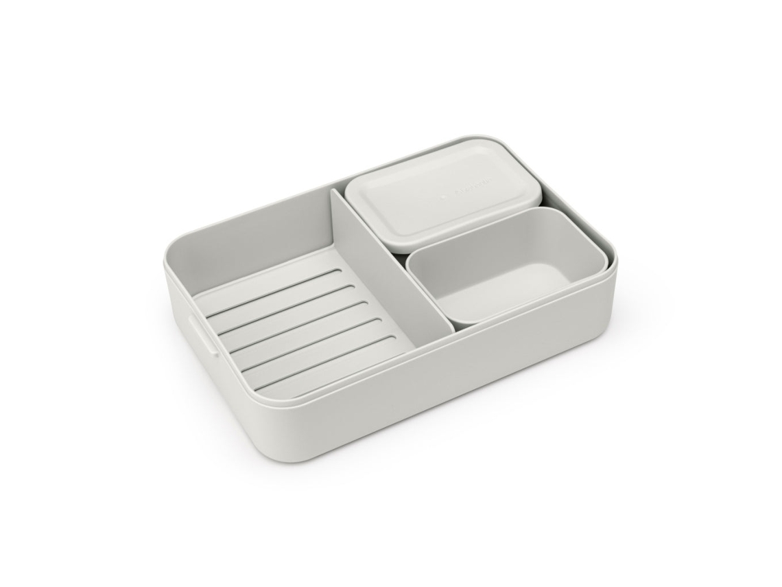 Fiambrera BRABANTIA Bento Grande Gris Claro