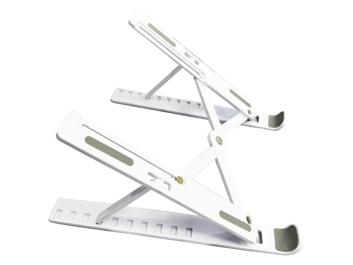 MEOIRUERY Soporte para Portátil, Soporte ABS Plegable y Ajustable para Tablet y Ordenador, Soporte Ergonómico Estable y Robusto
