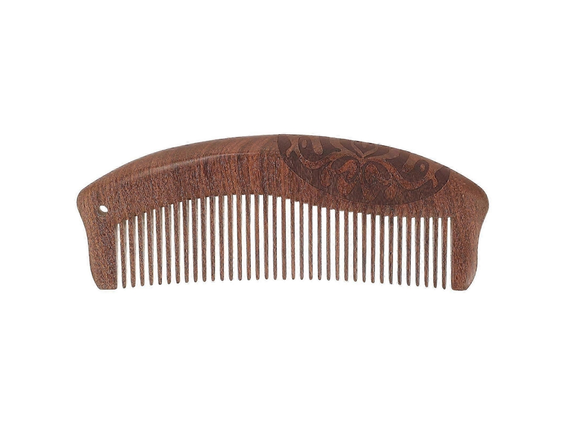Peine de sándalo natural para el cuidado del cabello, masaje del cuero cabelludo, peine de madera, tienda Jinyubo