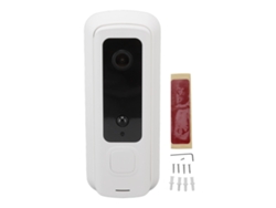 Videoportero Inalámbrico Wifi 720p Con Seguridad Para El Hogar, Visión Nocturna Infrarroja Y Alcance De 10 M.