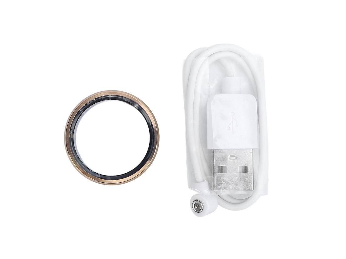 Anillo Inteligente Rastreador De Fitness, Monitor De Actividad Y Salud, Bt5.0, Recargable, Foto Remota, App