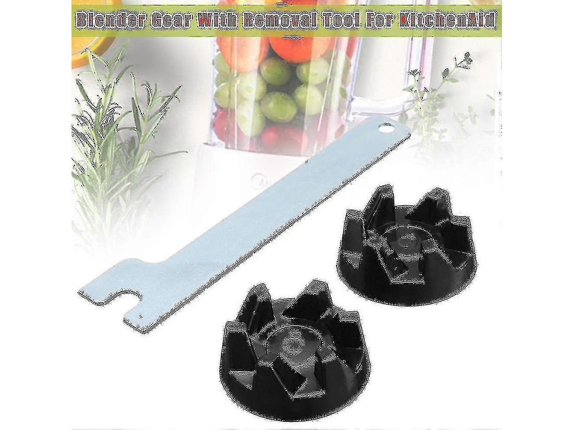 2 Piezas Engranaje De Caucho Para Blender Con Herramienta De Extracción Para Kitchenaid 9704230