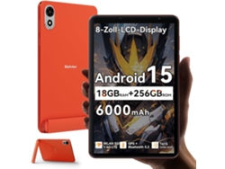 Tablet Blackview ZENO1 (8'' - 18 GB - 256 GB - Naranja)