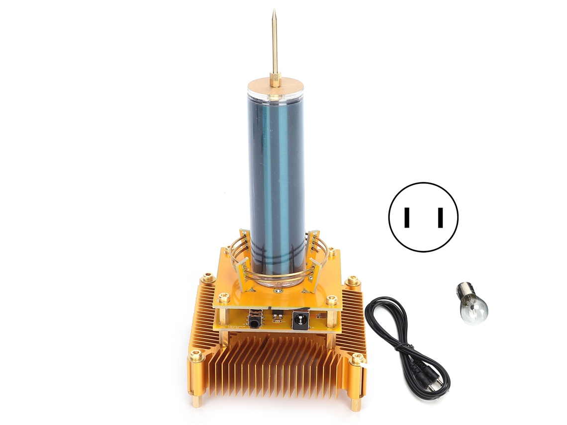 Bobina Musical Inalámbrica Diy Con Altavoz Para Proyectos Didácticos Y Científicos (enchufe Estadounidense)