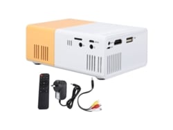 Proyector Portátil Hd 1080p Con Altavoz Para Cine En Casa Y Al Aire Libre, Compatible Con Usb Av, Control Remoto, Enchufe Australiano, 100-240 V.