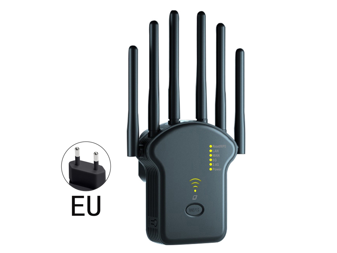 La Última Versión Actualizada (2026) Del Potente Extensor Wi-fi Para Redes Domésticas, Velocidades De Hasta 1200 Mbps, Led, Usb