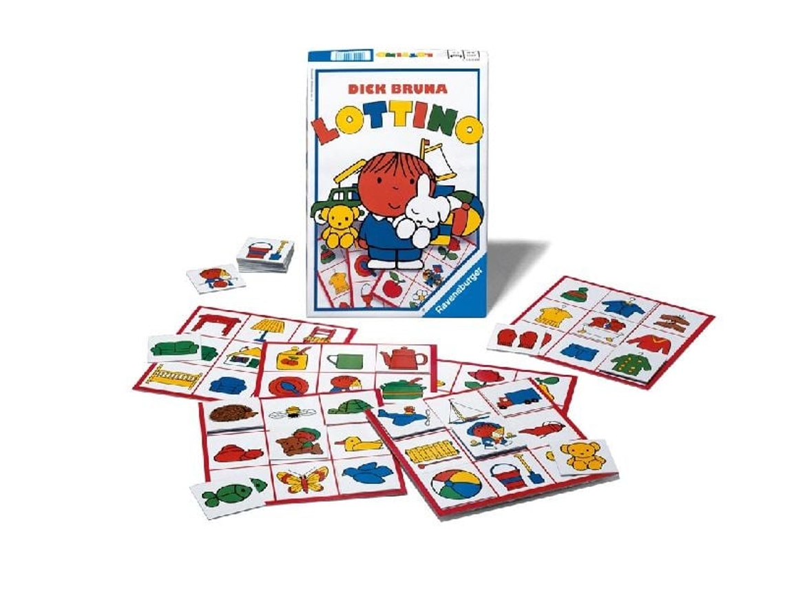 Ilustraciones de juguetes infantiles Lottino de Dick Bruna Ravensburger