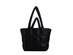 2026-bolsa Tote Casual Con Forro Acolchado De Gran Capacidad Para Mujer Bolsa De Hombro Versátil Oxford Y Algodón Plumón