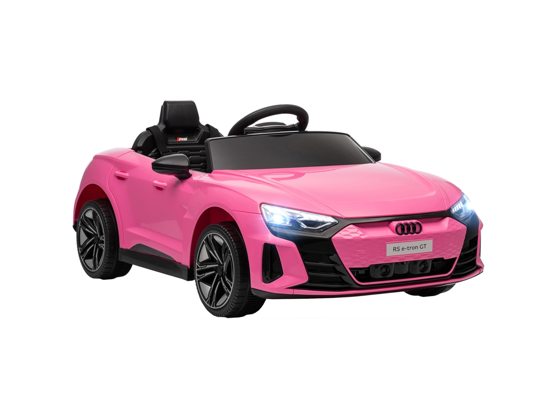 Coche Eléctrico Infantil Audi Rs E-tron Gt, Con Mando A Distancia, Rosa, 103x58x41
