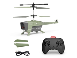 Helicóptero de control remoto Bestvite (2,5 canales, 10 minutos de autonomía, verde)