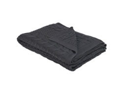 Manta BELIANI Fethiye (140x70 cm - Gris)