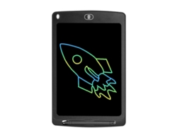 Tableta De Escritura Lcd (negra)/tableta De Dibujo Para Niños, Tamaño: 10 Pulgadas A Color