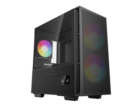 Caja Semitorre ATX DEEPCOOL CH360 (Negro - Multicolor - ATX - Mini-ITX - mATX)